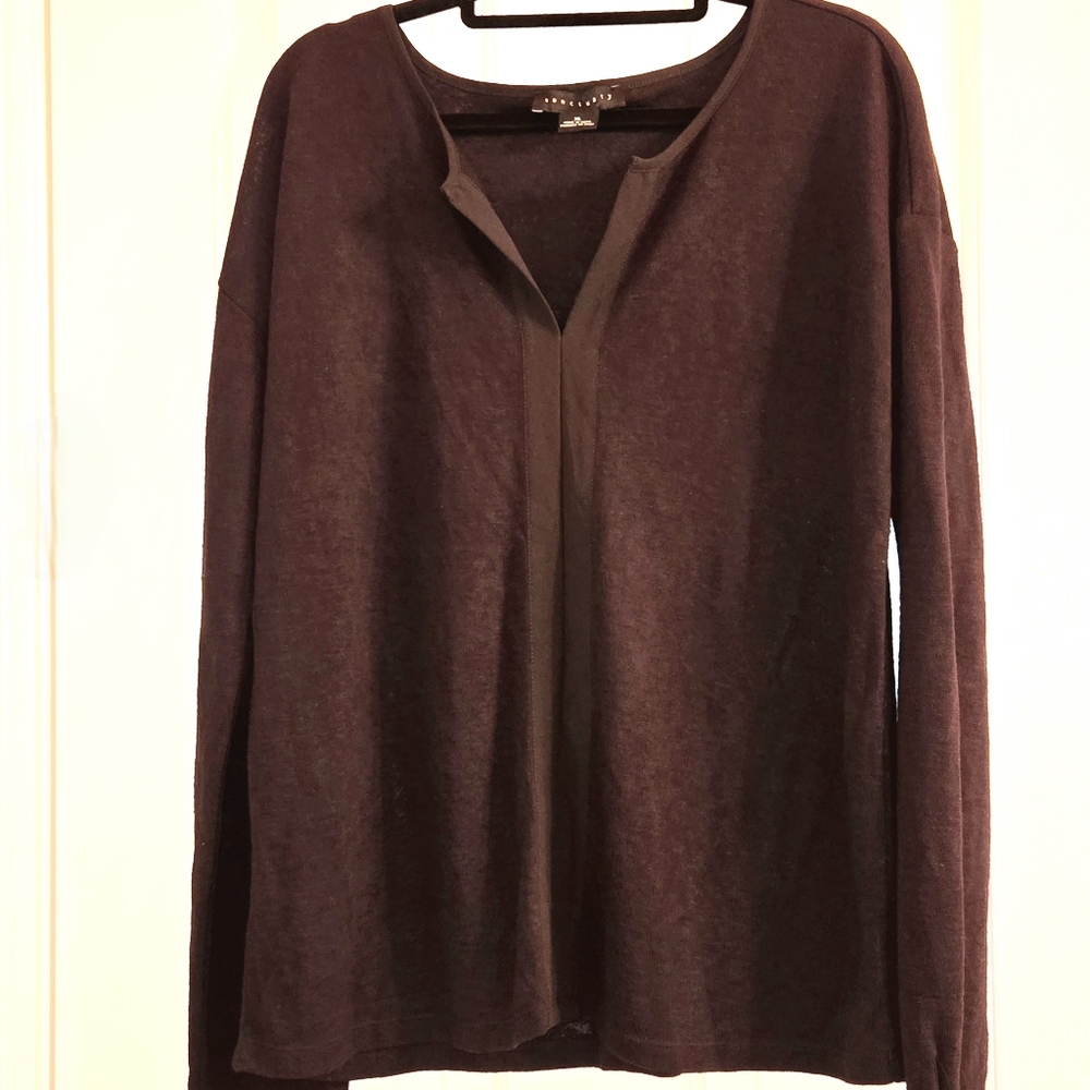 Sanctuary Women's Long Sleeve Top Black XL - Picture 2 of 7
